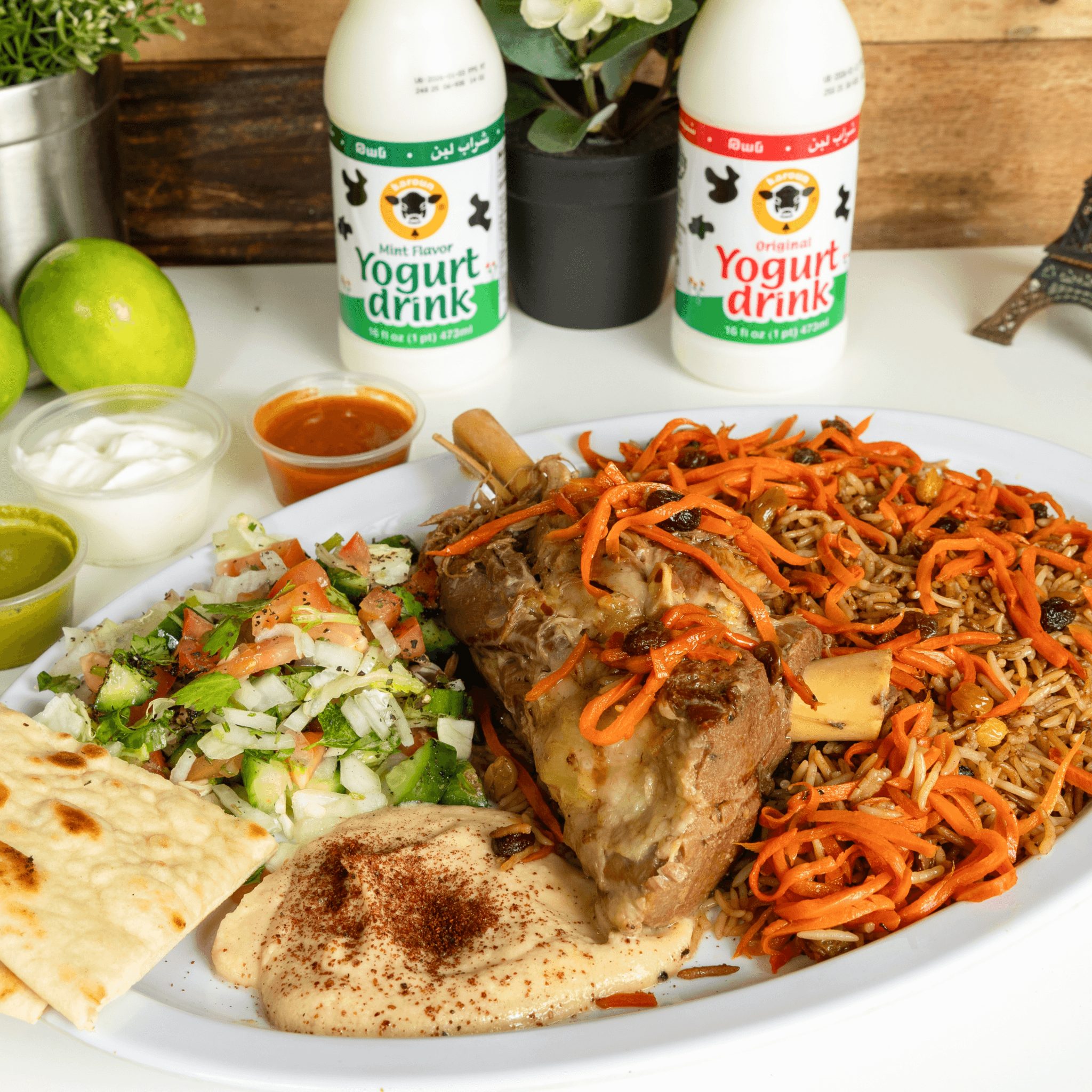 1. Lamb or Chicken Kabsa.