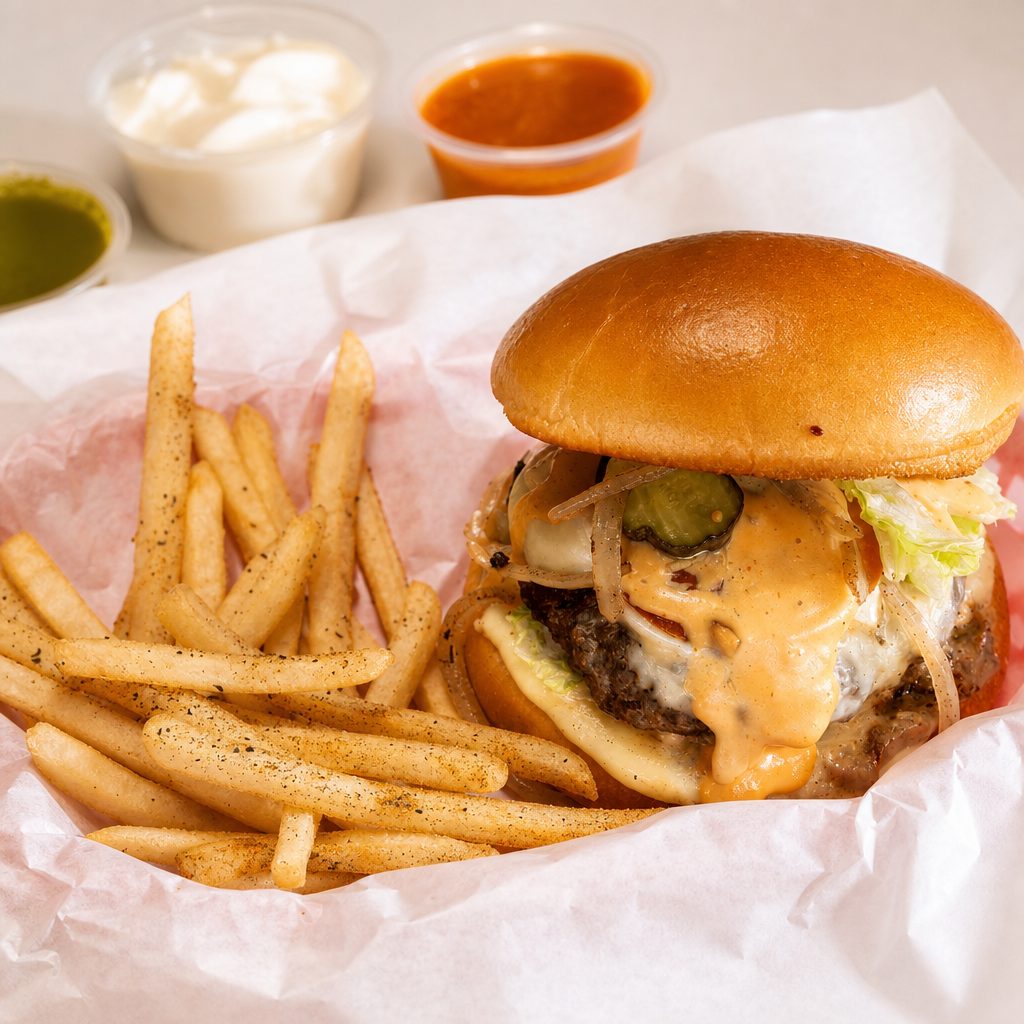 3. Cheese Burger.
